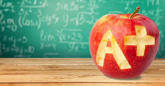 Letter A, Report Card, Test Results